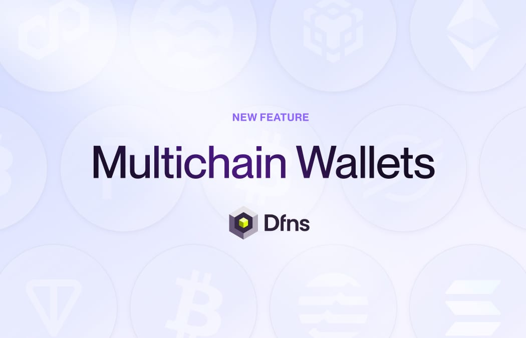 Introducing Multichain Wallets — DFNS